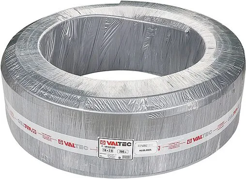 Труба полиэтиленовая Valtec 16 x 2.0 мм PE-RT бухта 200м VR1620.200