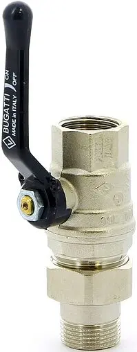 Кран шаровый с американкой ¾&quot;в x ¾&quot;н Bugatti Oregon 03200030