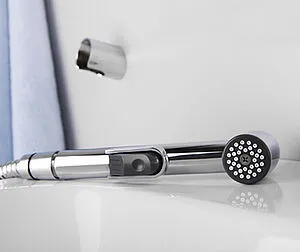 Гигиенический душ с держателем Wasserkraft хром A043, 3