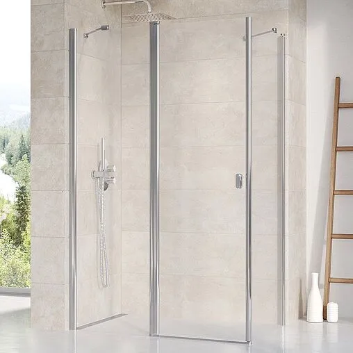 Душевая дверь 1000мм прозрачное стекло Ravak Chrome CRV2-100 1QVA0C00Z1