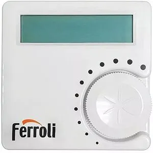 Комнатный терморегулятор Ferroli белый HRT177WS, 1