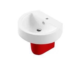 Полупьедестал Sanita Luxe Best Color Motion красный PD.WH/Best/N/RED.G/S1 Полупьедестал Sanita Luxe Best Color Motion красный PD.WH/Best/N/RED.G/S1, 4