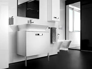 Шкаф Roca Gap 35 R белый глянец ZRU9302881, 4