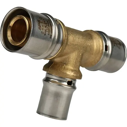 Тройник пресс редукционный 26мм x 20мм x 26мм Stout SFP-0005-262026