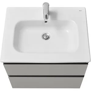 Тумба-умывальник подвесная Roca Domi 60 серый матовый ZRU9307873+ Тумба-умывальник подвесная Roca Domi 60 серый матовый ZRU9307873+, 4