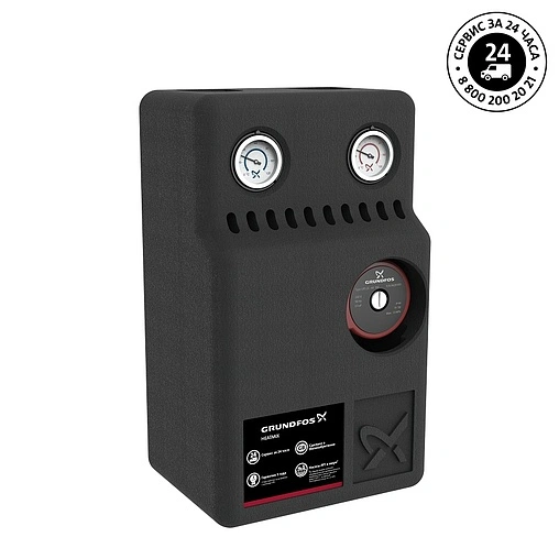 Насосный модуль с 3-х ходовым смесительным клапаном 1½&quot;н х 1&quot;в Grundfos Heatmix M25 99309085 с насосом Grundfos UPS 25-40 180