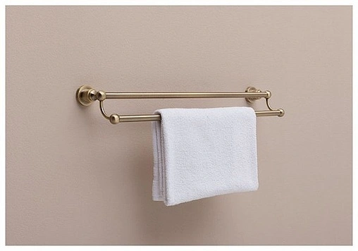 Полотенцедержатель Aquanet брашированная бронза 3824D