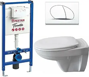 Комплект 6 в 1 Pestan Fluenta Basic SET40006460PW с кнопкой Play белый глянцевый Комплект 6 в 1 Pestan Fluenta Basic SET40006460PW с кнопкой Play белый глянцевый, 1