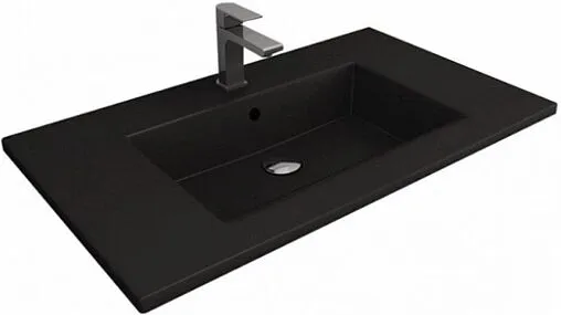 Раковина CeraStyle Ibiza 91 черный матовый 050409-u97-01