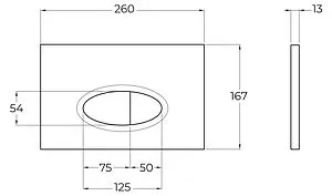 Комплект 5 в 1 BelBagno Stylus CZR-513-TH-R/CZR2316SC/BB026/BB051CR с кнопкой хром глянцевый Комплект 5 в 1 BelBagno Stylus CZR-513-TH-R/CZR2316SC/BB026/BB051CR с кнопкой хром глянцевый, 4