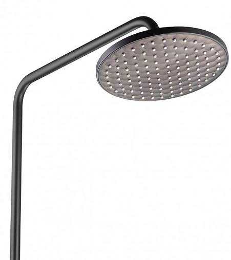 Душевая система с термостатом для ванны Swedbe Hermes чёрный матовый 5116B