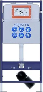 Инсталляция для подвесного унитаза Aquatek Standart 51 INS-0000001 Инсталляция для подвесного унитаза Aquatek Standart 51 INS-0000001, 1