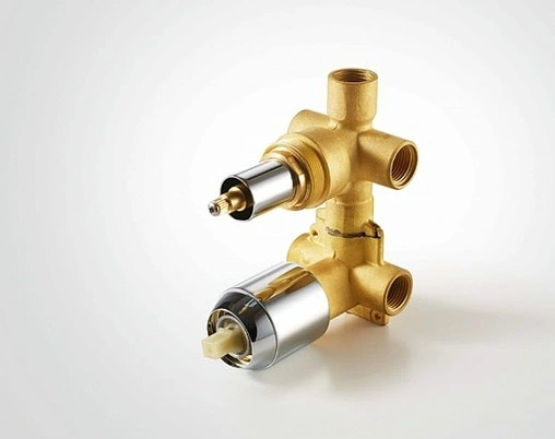 Скрытая часть смесителя для 3 потребителей Bravat Built-in D969C-A-RUS