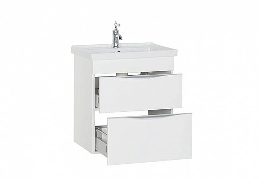 Тумба под умывальник Aquanet Эвора 60 белый 00184306