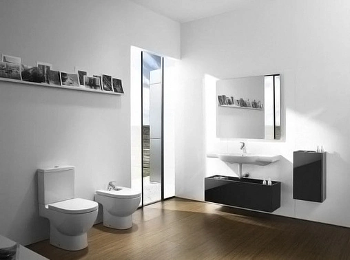 Унитаз-компакт Roca Meridian белый 342247000+341240000