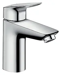 Смеситель для раковины Hansgrohe Logis 100 хром 71100000 Смеситель для раковины Hansgrohe Logis 100 хром 71100000