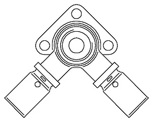 Водорозетка пресс проходная 16мм x ½"в Oventrop Cofit P 1517143 Водорозетка пресс проходная 16мм x ½"в Oventrop Cofit P 1517143, 2