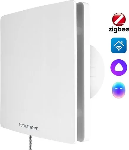 Вентилятор канальный Royal Thermo Sunset RAFS 120 P белый