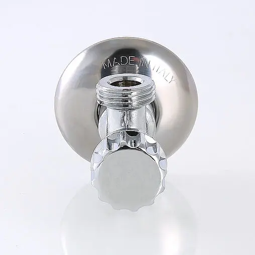 Вентиль регулирующий угловой ½"н x ⅜"н хром Valtec VT.281.GBC.0403 Вентиль регулирующий угловой ½"н x ⅜"н хром Valtec VT.281.GBC.0403