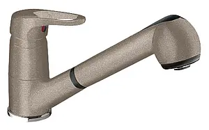 Смеситель для кухни с выдвижным изливом Blanco Wega-S серый беж 517642, 1