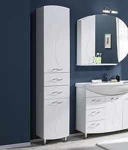 Шкаф-пенал Aquanet Моника 40 белый 186778 Шкаф-пенал Aquanet Моника 40 белый 186778, 5