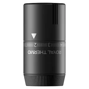 Головка термостатическая M30х1,5 Royal Thermo Design черный RATHDN13015BL, 1