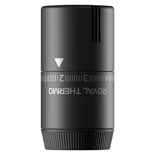 Головка термостатическая M30х1,5 Royal Thermo Design черный RATHDN13015BL