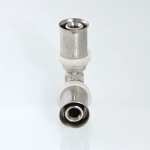 Уголок пресс соединительный 20мм Valtec VTm.251.N.002020