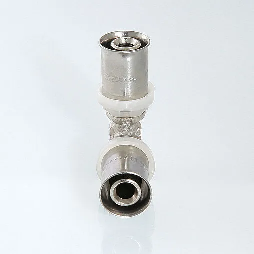 Уголок пресс соединительный 20мм Valtec VTm.251.N.002020