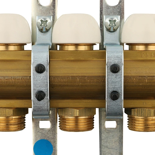 Группа коллекторная без расходомеров 2 отвода 1&quot;в/в x ¾&quot;ек Tiemme 3870046