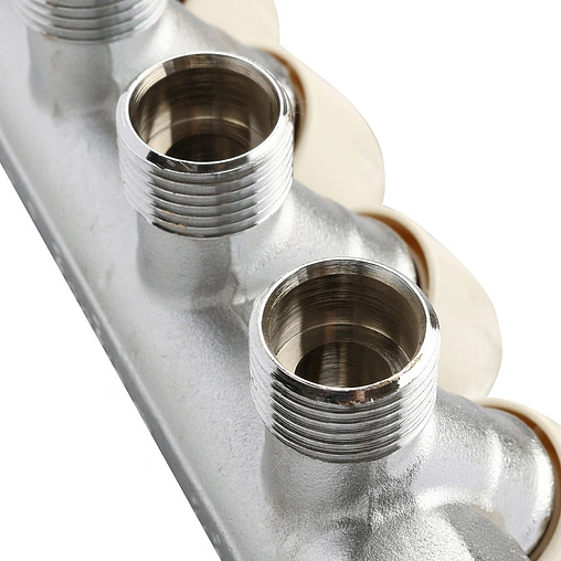 Коллектор регулирующий проходной 5 отводов ¾&quot;в/н x ½&quot;к Tiemme MAXIMA 1860010