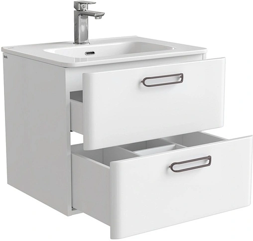 Тумба-умывальник подвесная IDDIS Brick 60 белый BRI60W0i95K