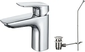 Смеситель для раковины Aquatek Вега хром AQ1011CR, 1