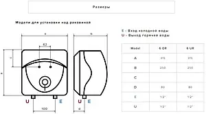 Водонагреватель накопительный электрический Ariston ABS ANDRIS LUX 6 OR 3626238 Водонагреватель накопительный электрический Ariston ABS ANDRIS LUX 6 OR 3626238, 2