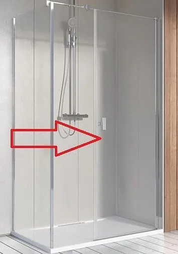 Душевая дверь 1000мм прозрачное стекло Radaway NES KDS I 100 R 10023100-01-01R