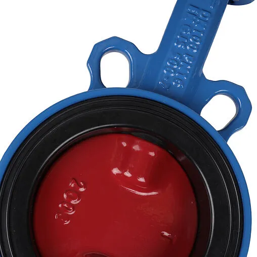 Затвор дисковый поворотный межфланцевый Ду100 Ру16 Tecofi VPI4448-02EP0100