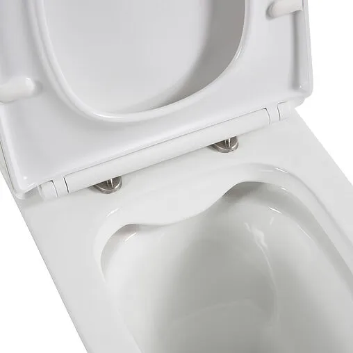 Унитаз-компакт безободковый BelBagno Lounge белый BB045CPR/SC+BB045/051T