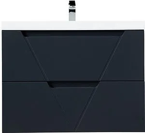 Тумба-умывальник подвесная BelBagno VITTORIA 80 Grigio Opaco VITTORIA-800-2C-SO-GO-P+ Тумба-умывальник подвесная BelBagno VITTORIA 80 Grigio Opaco VITTORIA-800-2C-SO-GO-P+, 1