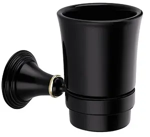 Стакан Fixsen Luksor чёрный/золото FX-71606B Стакан Fixsen Luksor чёрный/золото FX-71606B, 1