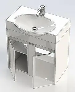 Тумба-умывальник Aquanet Коста 65 дуб антик/белый 00188406+00188194 Тумба-умывальник Aquanet Коста 65 дуб антик/белый 00188406+00188194, 5