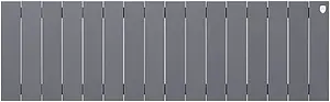 Радиатор биметаллический 16 секций Royal Thermo PianoForte 300 Silver Satin RTPSS30016, 2