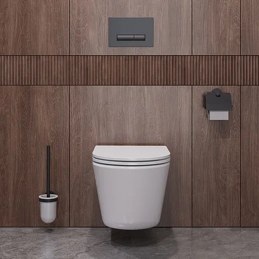 Унитаз подвесной безободковый Cezares Liner Tornado белый CZR-3808-53-TH-TOR/SC