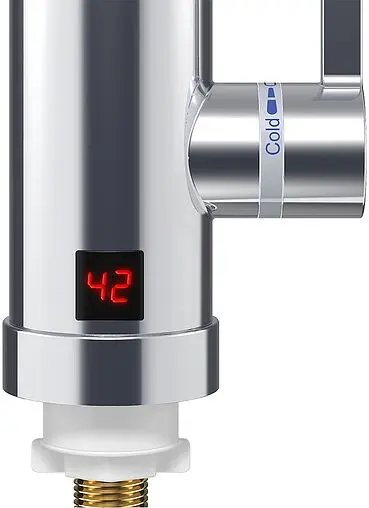 Кран-водонагреватель проточный Thermex Corunna 3000 хром 211058