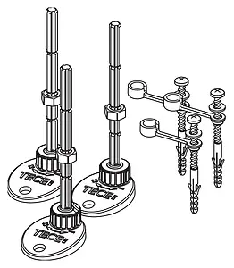 Ножки для лотка TECEdrainprofile 674000 Ножки для лотка TECEdrainprofile 674000, 4