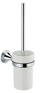 Ёршик для унитаза Fixsen Best хром/белый FX-71613, 1