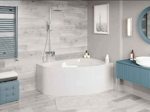 Ванна акриловая Vagnerplast Flora 150x100 L VPBA151FLA3LX-04