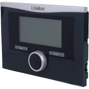 Комнатный терморегулятор Vaillant calorMATIC VRC 370 черный/серый 0020108146, 1