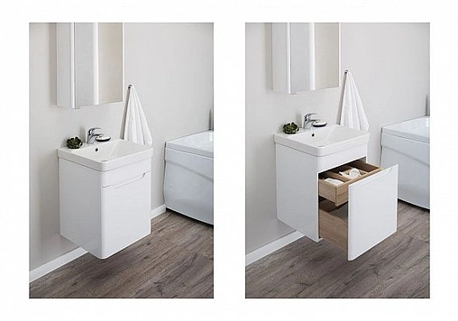 Тумба под умывальник Aquanet София 50 белый 00201745