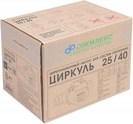 Насос циркуляционный Джилекс Циркуль 25/40 2540 Насос циркуляционный Джилекс Циркуль 25/40 2540