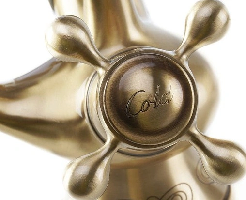 Смеситель для раковины Lemark Jasmine бронза LM6646B